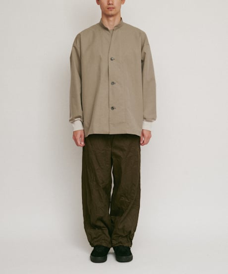 DIGAWEL Cuff rib shirt【GRAY】