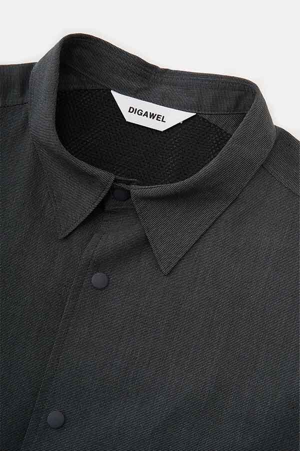 DIGAWEL Coach L/S Shirt jacket【BLACK】 | welles DIGAWEL Coach L/S Shirt jacket【BLACK】 | welles