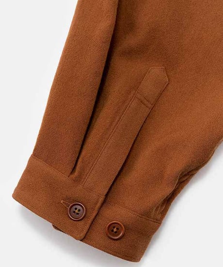 DIGAWEL  Side Pocket Oversized Shirt【BROWN】