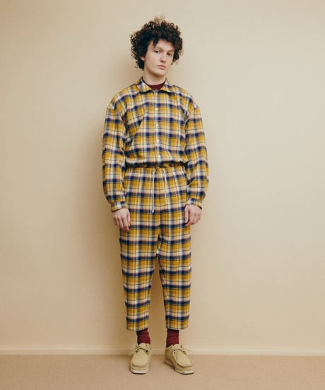 DIGAWEL  Oversized Crop top Shirt【MUSTARD】