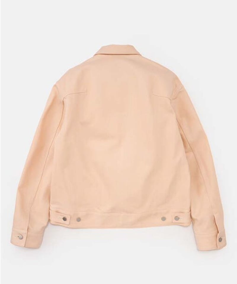 ディガウェル　DIGAWEL/DENIM JACKET (PINK WHITE) ディガウェルDIGAWEL/DENIM JACKET (PINK WHITE)
