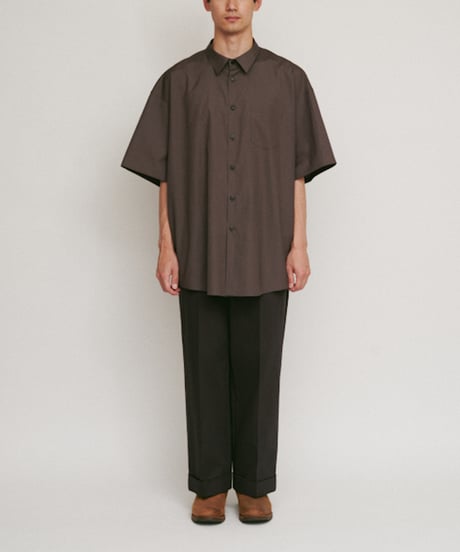 DIGAWEL Oversized S/S shirt【BLACK】