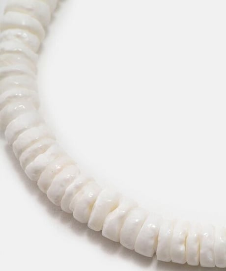 DIGAWEL × J.PRESS「CRST」 White Shell Bracelet