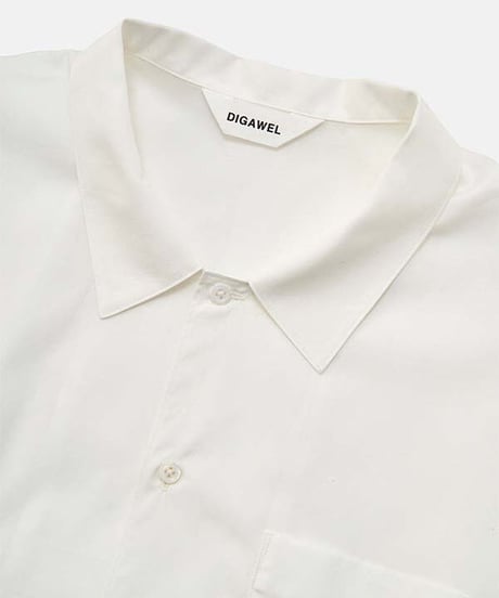 DIGAWEL  Loose Neck Oversized Shirt【WHITE】