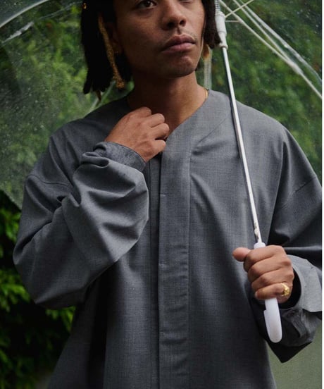 DIGAWEL Baseball shirt【GRAY】