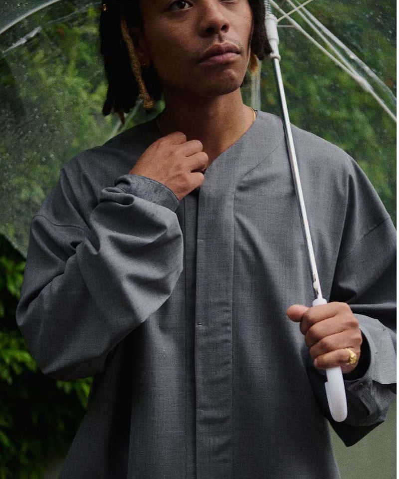 DIGAWEL Baseball shirt【GRAY】 | welles