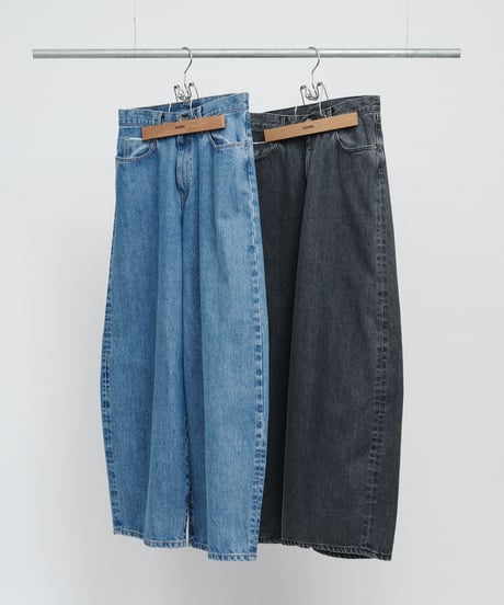DIGAWEL Wide straight jeans【FADE BLACK】