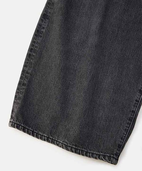 DIGAWEL Wide straight jeans【FADE BLACK】