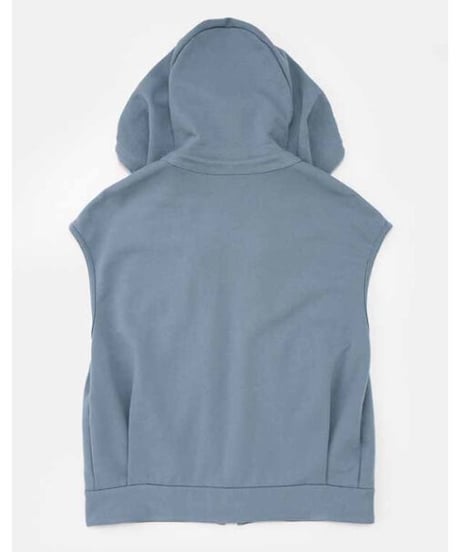 DIGAWEL  Hoodie vest ( URU TOKYO×DIGAWEL )【L.BLUE】