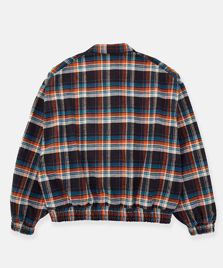 DIGAWEL Check shirt blouson【OG/GREEN】