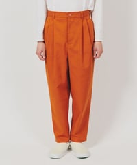 DIGAWEL  2 Tuck Tapered Pants【ORANGE】