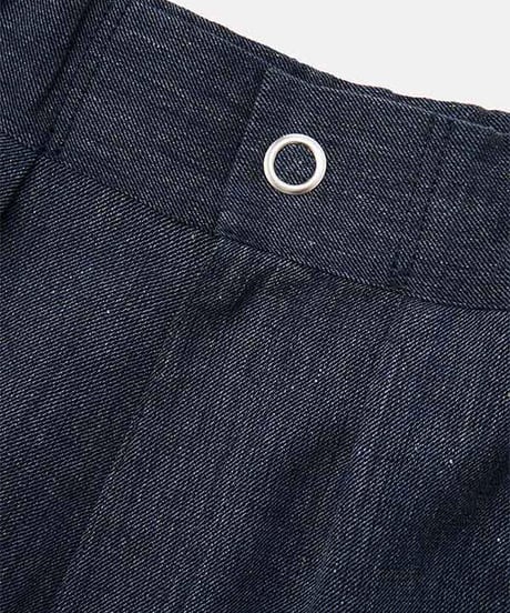 DIGAWEL  Ring dot button Pants【NAVY】