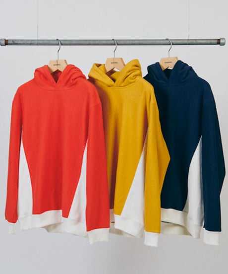 DIGAWEL  Reverse Weave Hoodie【MASTARD】