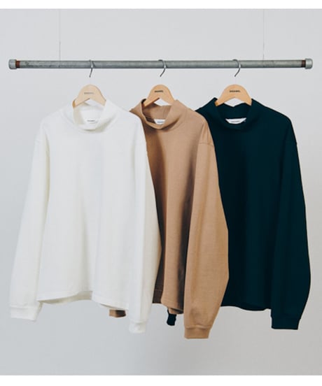 DIGAWEL  Mockneck L/S【BLACK】