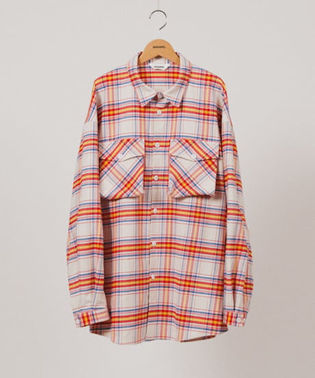 DIGAWEL  Oversized Shirt (Check) ②