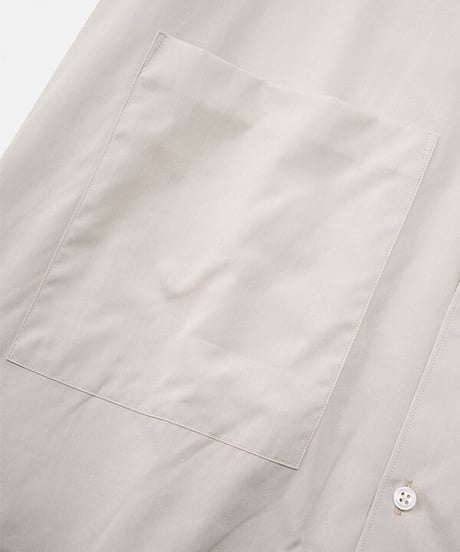 DIGAWEL  S/S Shirt  ② broadcloth【SKY GRAY】