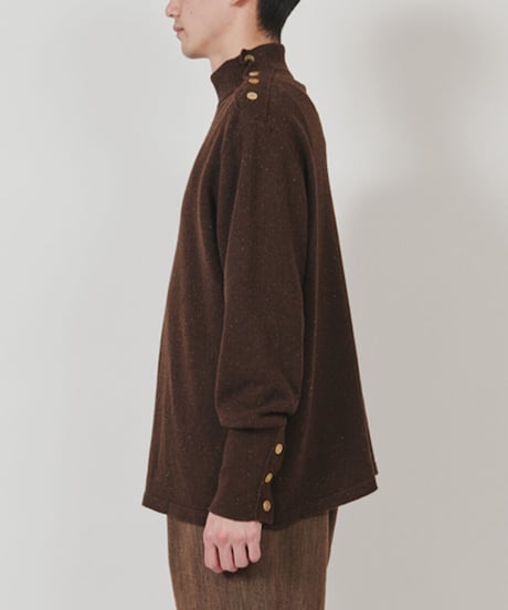 DIGAWEL  Turtleneck Sweater【BROWN】