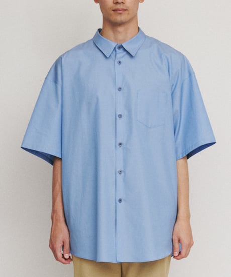 DIGAWEL Oversized S/S shirt【DARK SAX】