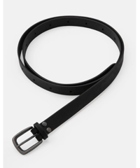DIGAWEL  LEATHER BELT【BLACK】