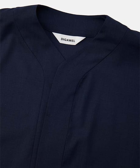 DIGAWEL Baseball shirt【NAVY】