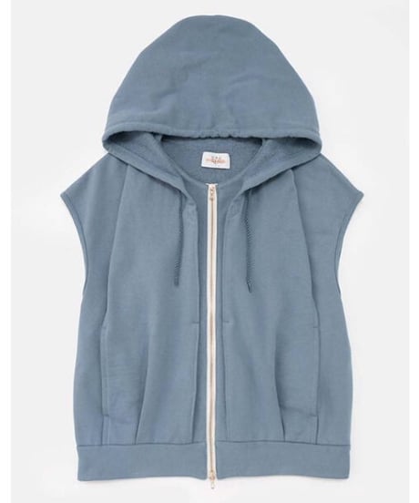 DIGAWEL  Hoodie vest ( URU TOKYO×DIGAWEL )【L.BLUE】