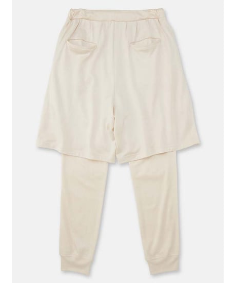 DIGAWEL Layered pants【ECRU】