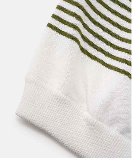 DIGAWEL  Border Sweater【GREEN】