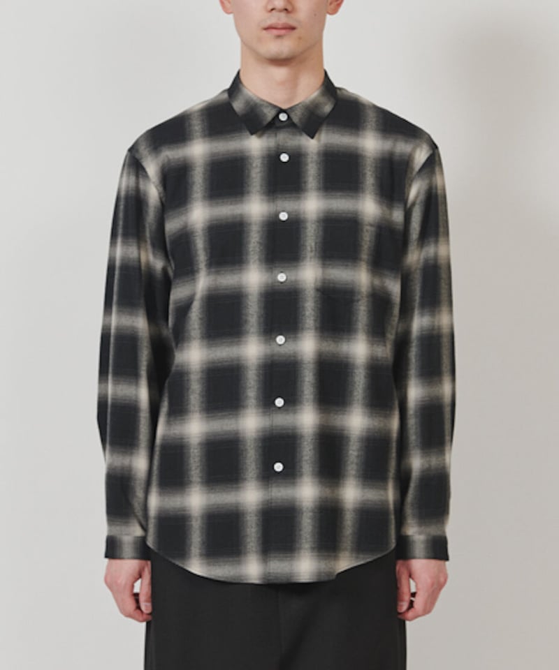 DIGAWEL Shirt(generic)① Check【BLACK】 | welles