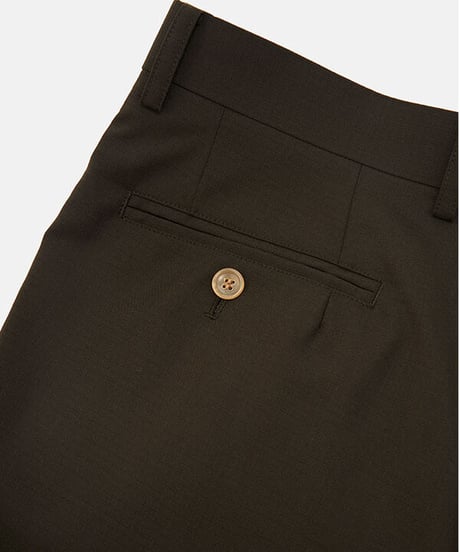 DIGAWEL  2 Tuck Tapered Pants ② combat wool【OLIVE】