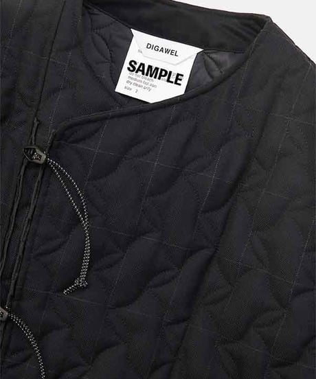 DIGAWEL  Quilted Coat【BLACK】
