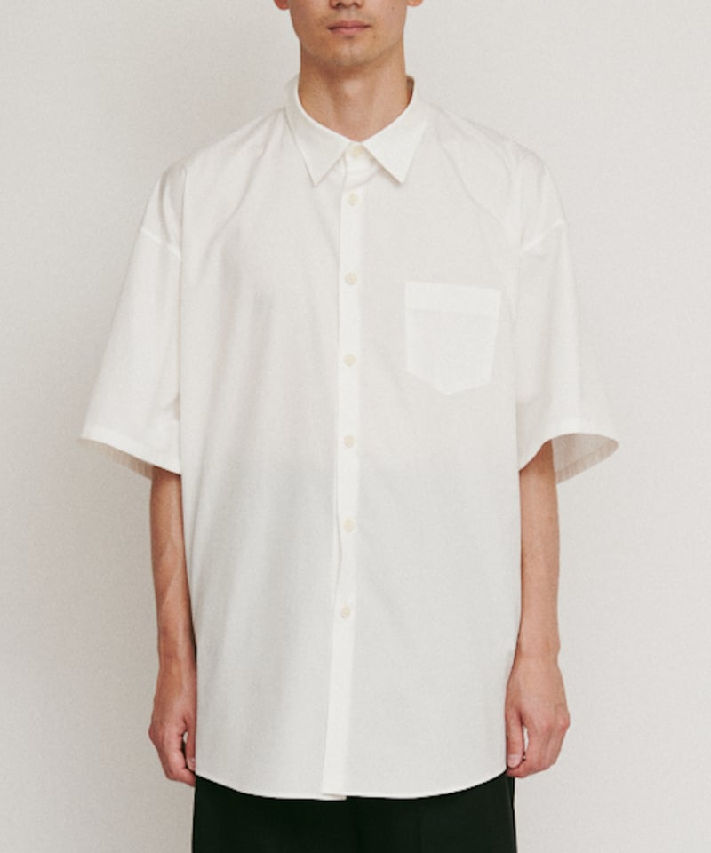 DIGAWEL Oversized S/S shirt【WHITE】 | welles