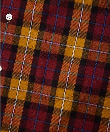DIGAWEL Check shirt (generic)【BROWN/OCHER】