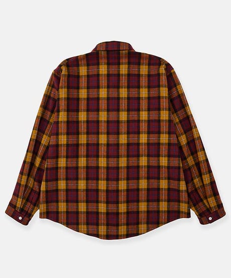 DIGAWEL Check shirt (generic)【BROWN/OCHER】