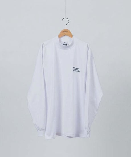 DIGAWEL  Mock Turtle L/S Tee(ready-made) embroidery