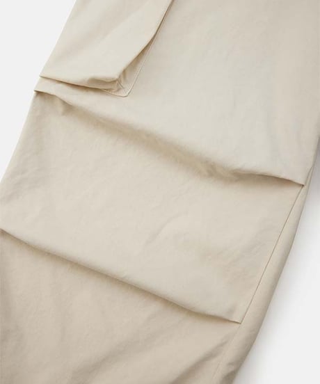 DIGAWEL Field cargo pants (garment dye)【IVORY】
