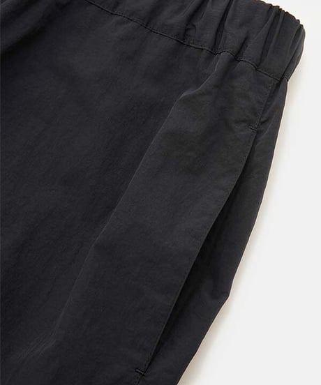 DIGAWEL  Side zip Nylon Pants【BLACK】