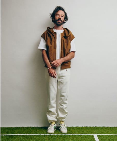 DIGAWEL  Hoodie vest ( URU TOKYO×DIGAWEL )【BROWN】