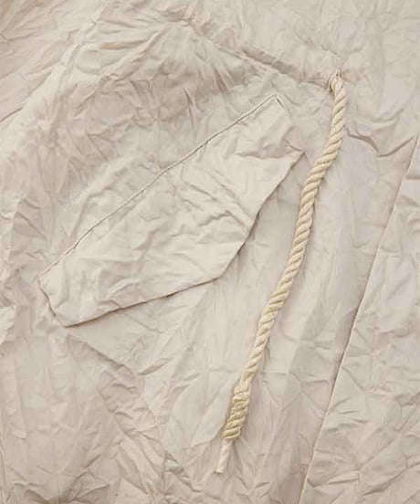 DIGAWEL  Loose coat (crease finish)【SAND BEIGE】
