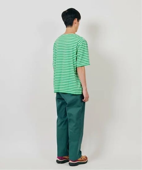 DIGAWEL  Boat neck S/S 【GREEN】