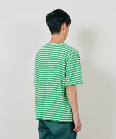 DIGAWEL  Boat neck S/S 【GREEN】