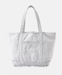 DIGAWEL  Garment Dye Vinyl Tote Bag (L)【LIGHT GRAY】
