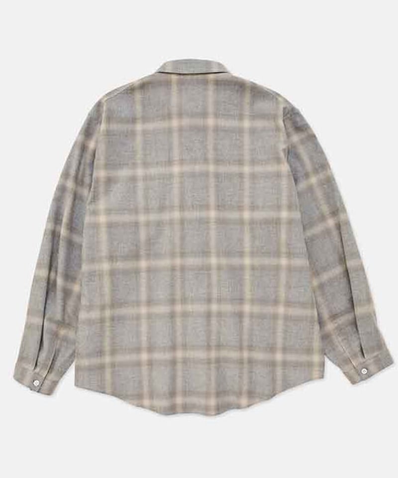 DIGAWEL Shirt(generic)① Check【GRAY】 | welles