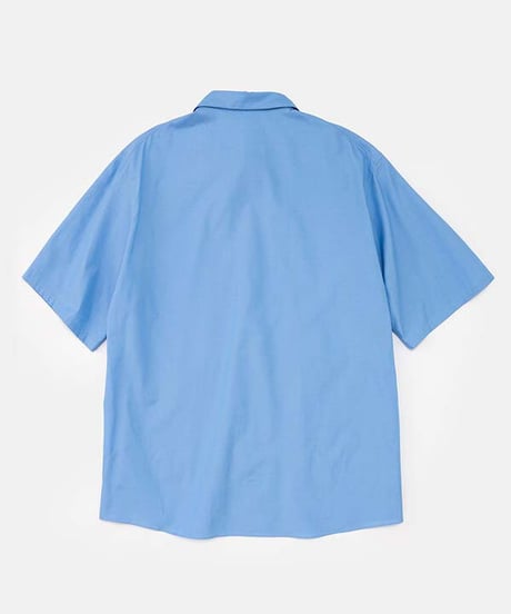 DIGAWEL  S/S Shirt ② broadcloth【DARK SAX】