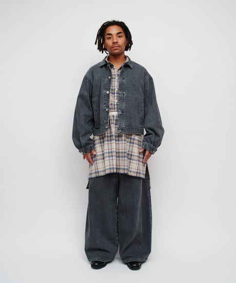 DIGAWEL Jean jacket【FADE BLACK】