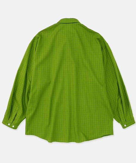DIGAWEL  Hoodie Shirt ① check【GREEN】