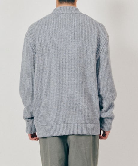 DIGAWEL Mockneck Sweater【BLUE MIX】