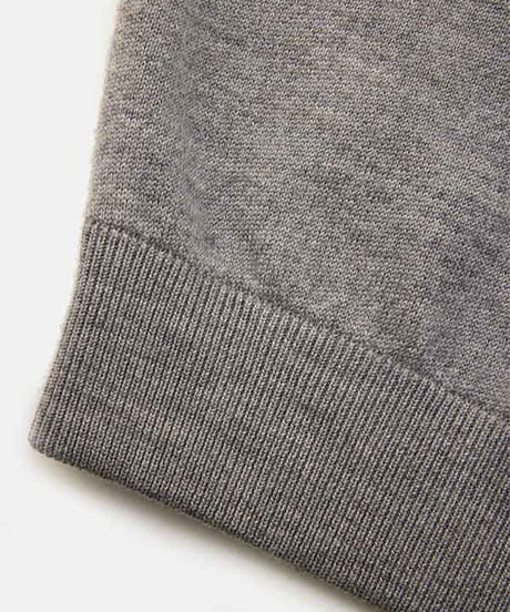 DIGAWEL Extrafine Merino Wool Sweater【Feather gray】