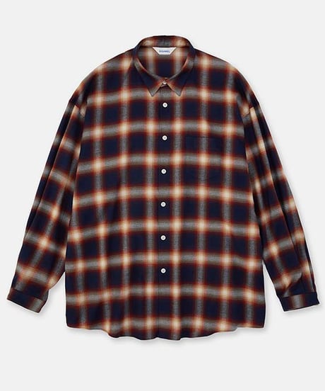 DIGAWEL  Oversized Shirt【NAVY/RED】
