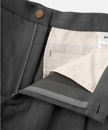 DIGAWEL  2Tuck Tapered Pants【GRAY】