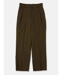 DIGAWEL In tuck pants【OLIVE】